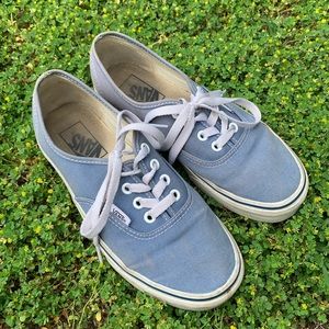 Blue Authentic Vans